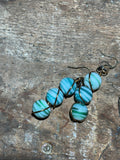Teal Bead Earrings