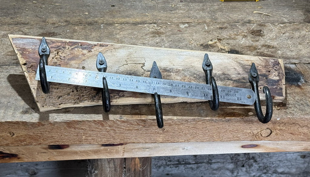 Rustic coat rack
