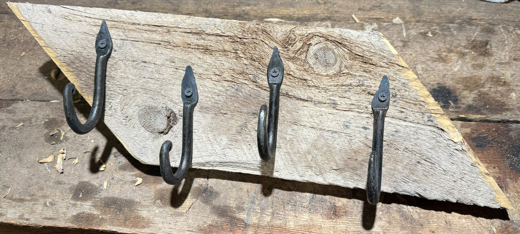Barn wood coat rack
